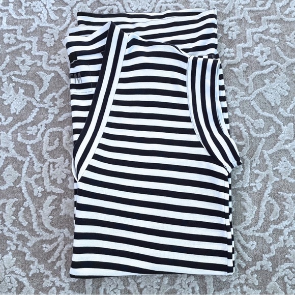 ATM Anthony Thomas Mellilo Pima Stripe Shift Dress - Picture 13 of 14